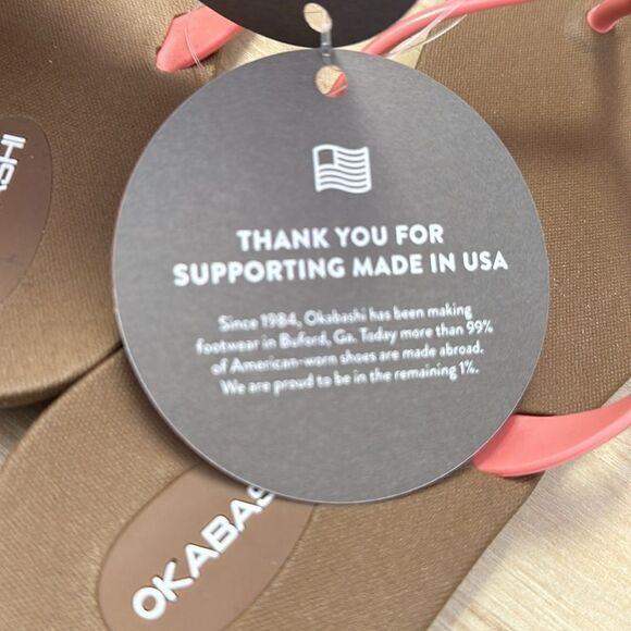 OKABASHI Shoreline Slim Women's Flip Flops - Picture 5 of 6